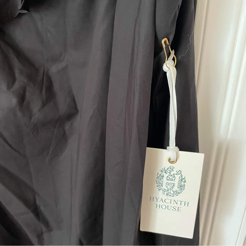 Tuckernuck Hyacinth House Maria Ruffle Midi Dress in Black XS - Picture 4 of 5